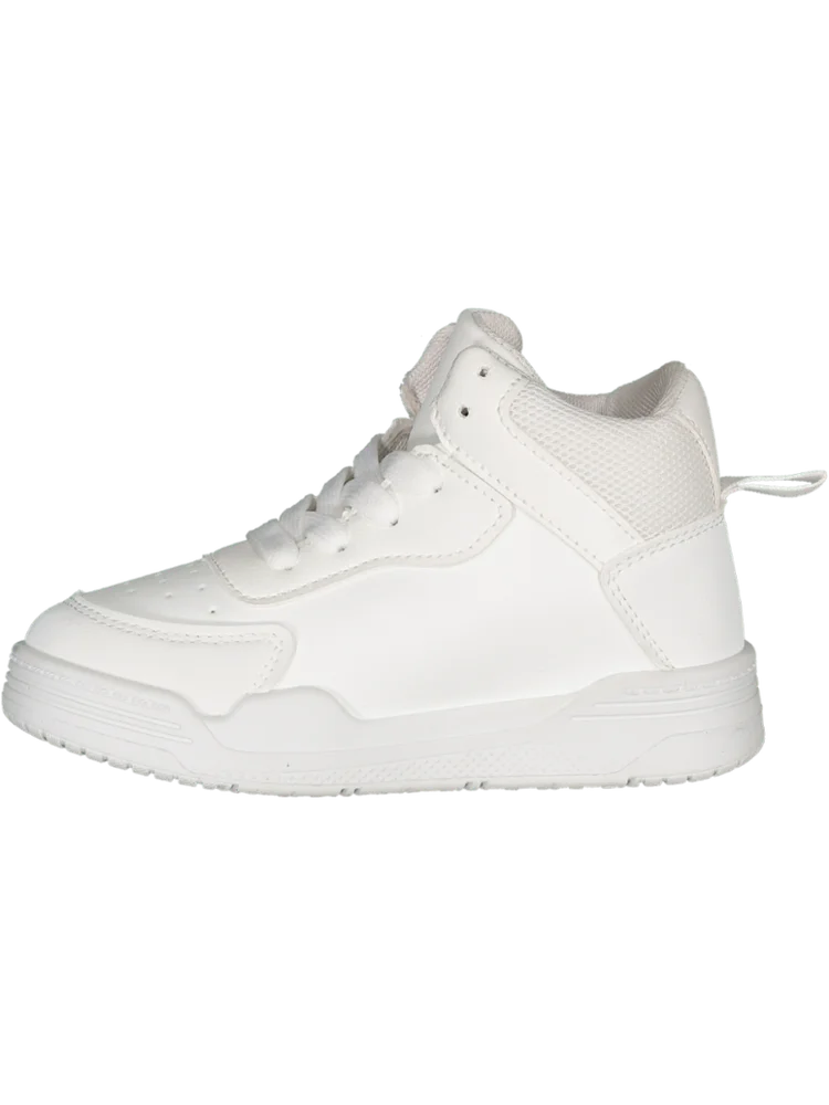 White Hi-Top Sneakers