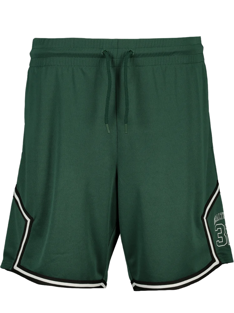 Green Knit Active Shorts