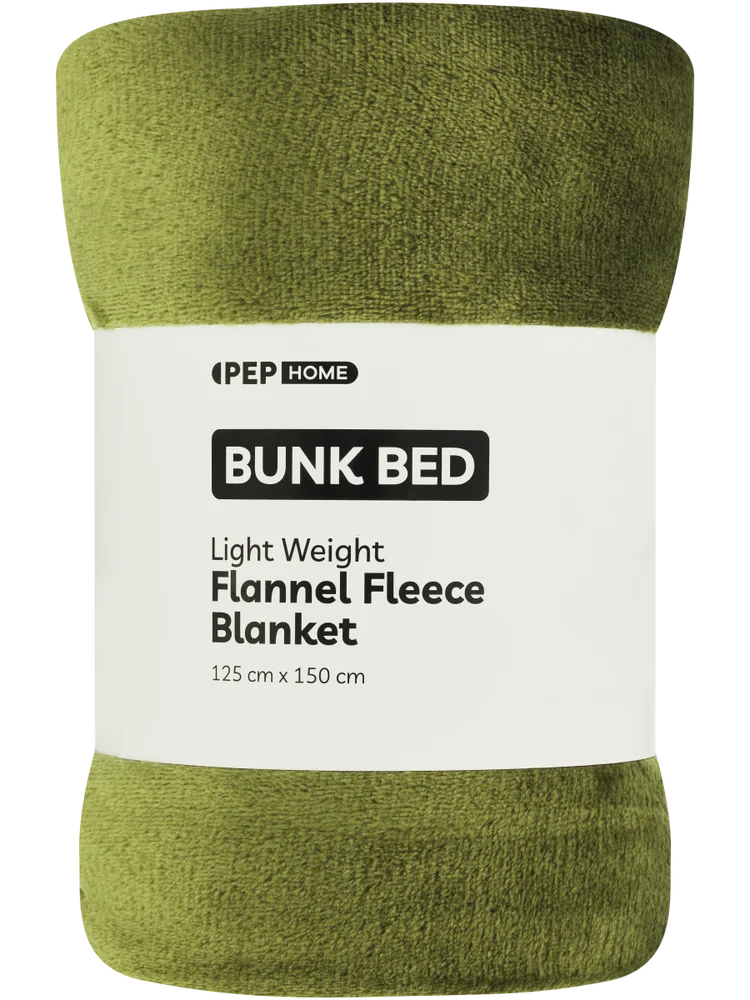 Light Weight Bunk Bed Flannel Fleece Blanket