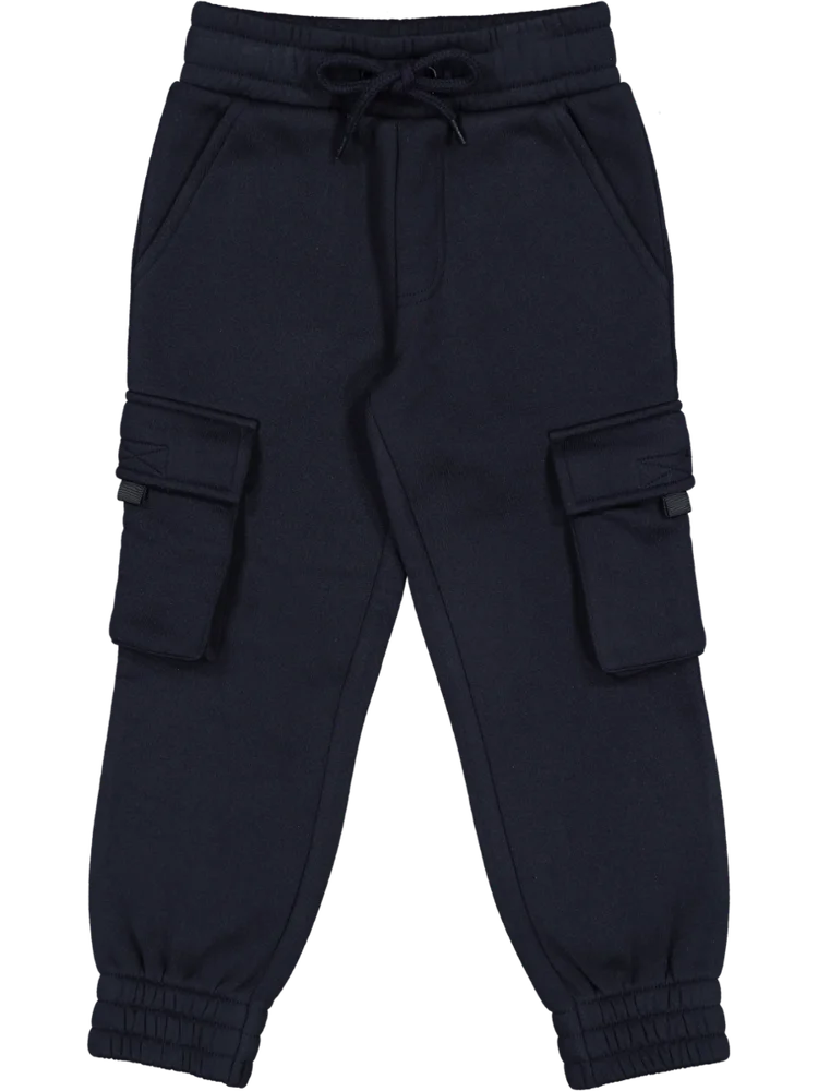 Navy Cargo Joggers