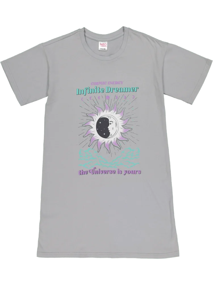 Grey Graphic Sleepshirt