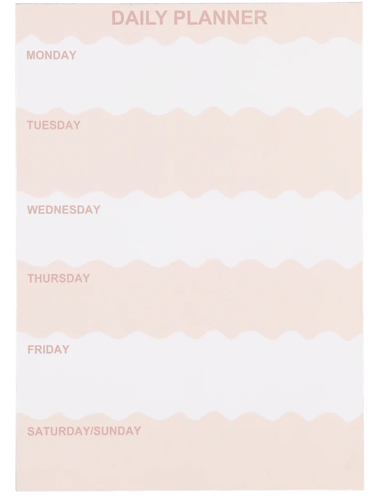 A4 Weekly Planner 50 Sheets