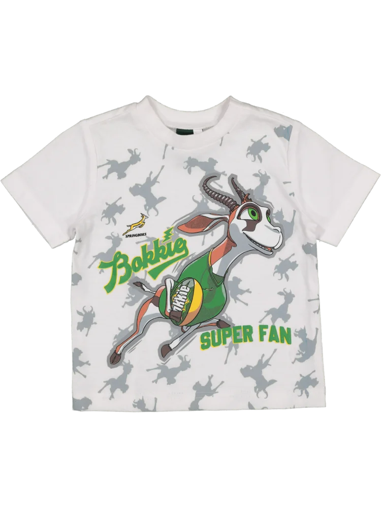 Short Sleeve White Bokkie T-Shirt