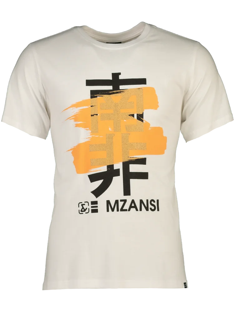 Printed White T-Shirt