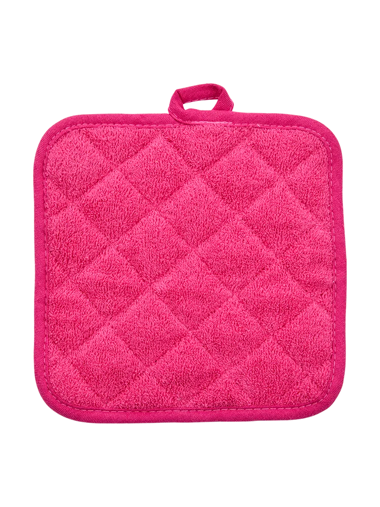 Buy Pink Quilted Cotton Pot Holder - Kitchen Accessories | PEP