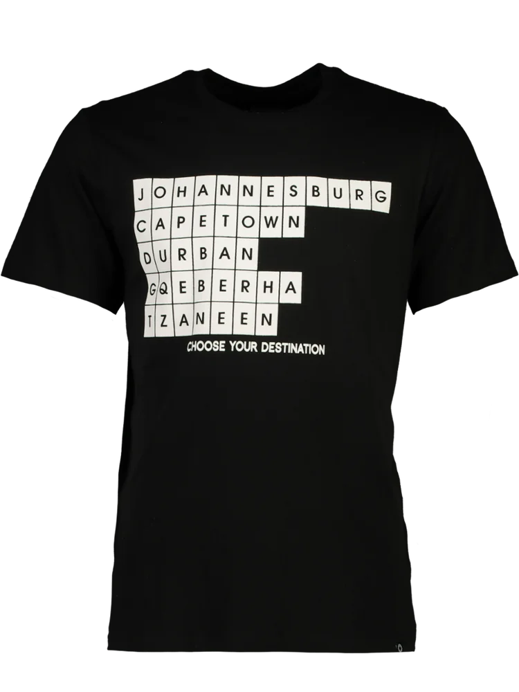 Black Graphic T-Shirt