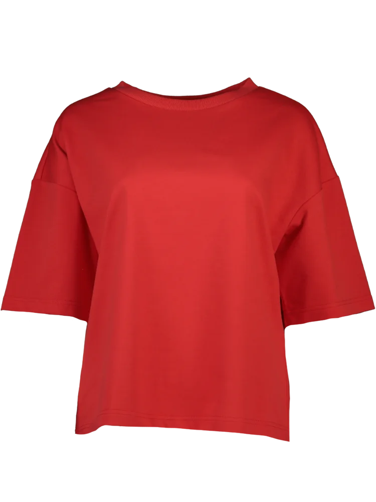 Red Fleece Top
