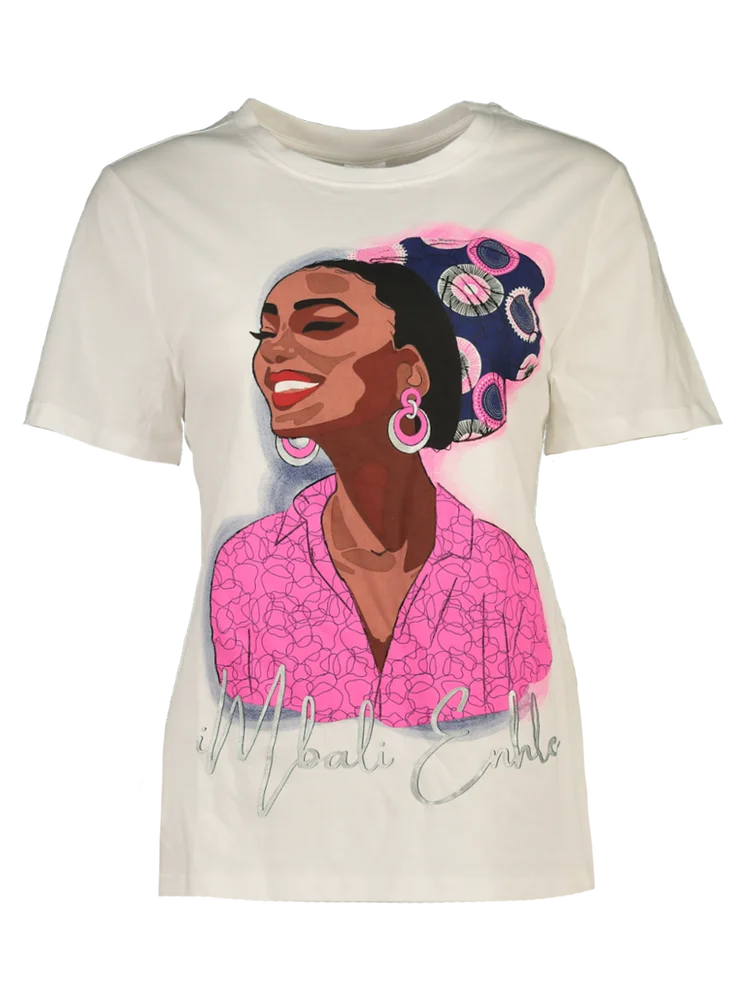 White Graphic T-Shirt