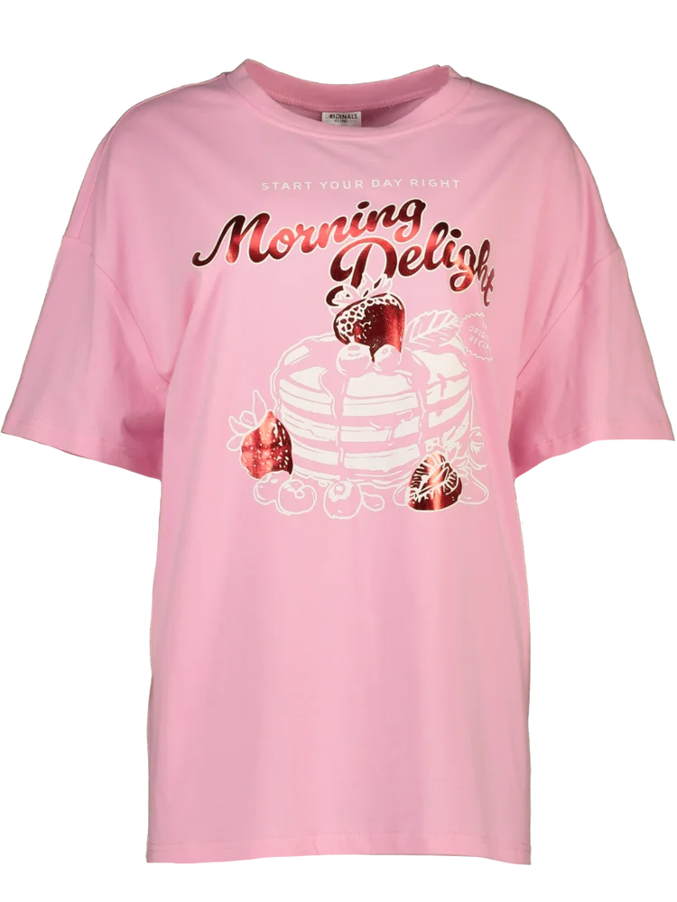 Pink Graphic T-Shirt