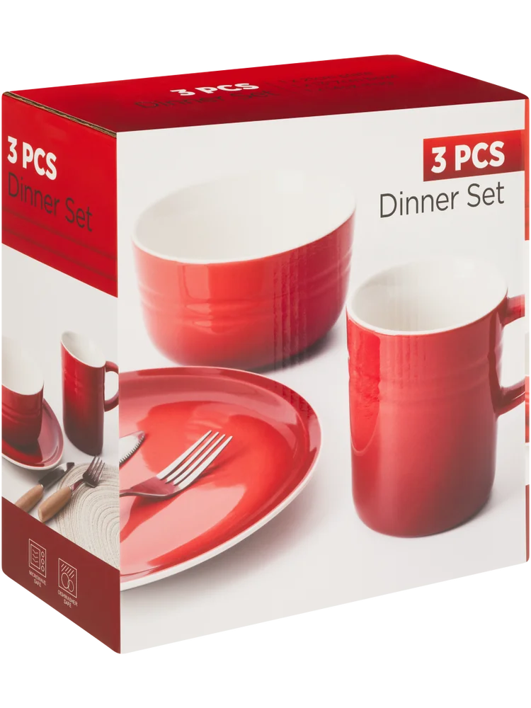 3 Piece Dinner Set