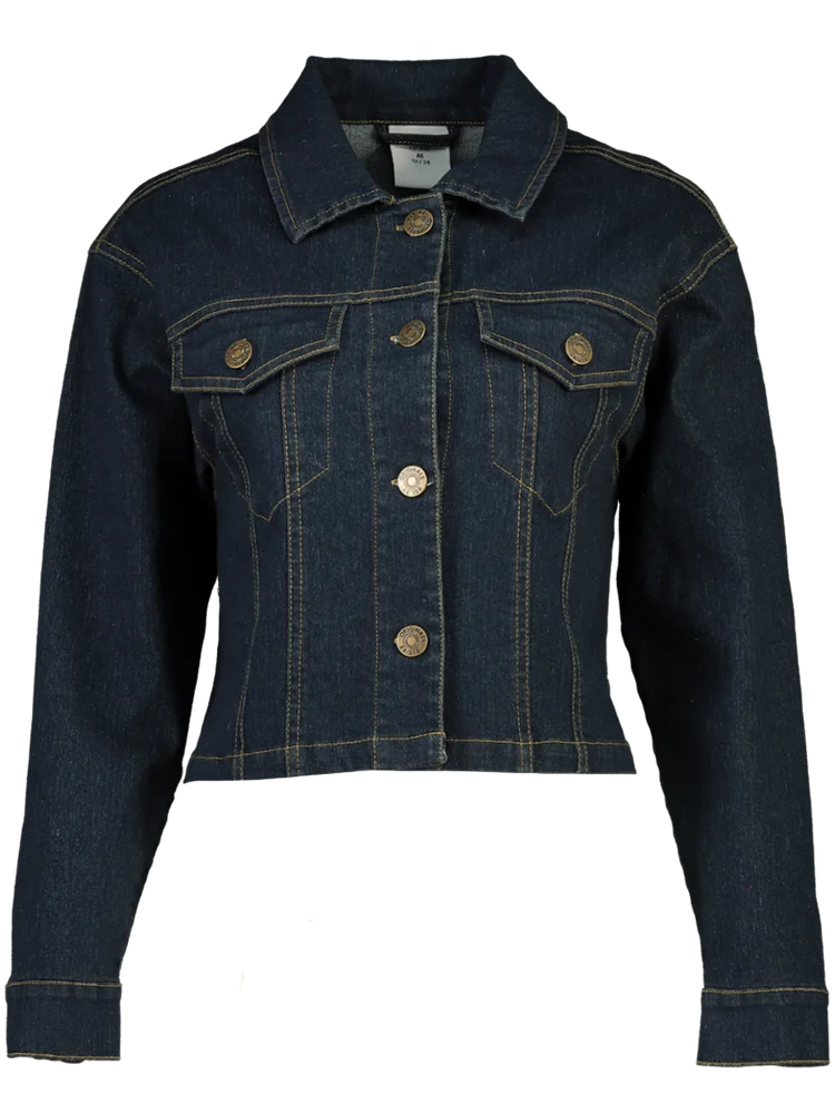 Cropped Denim Jacket