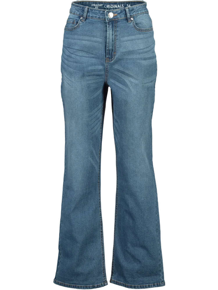 Wide Leg Denim Jeans