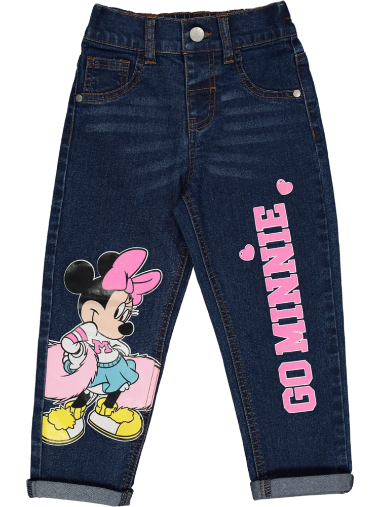Minnie Mouse Printed Denim