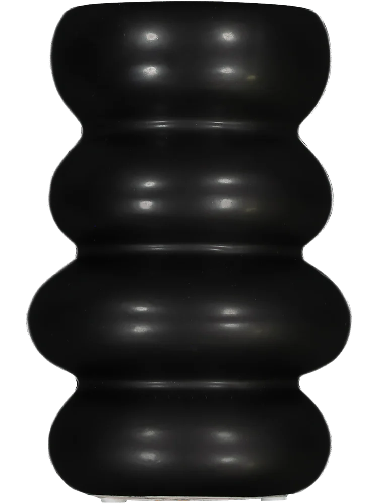 Large Black Bubble Vase