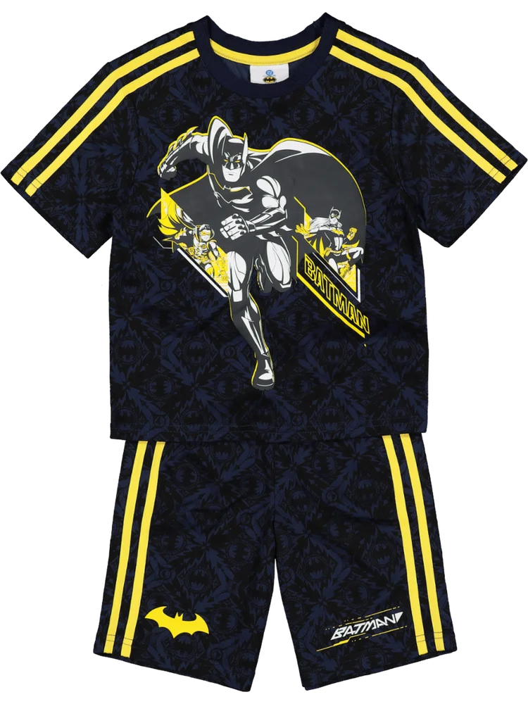 Batman Top And Shorts Set