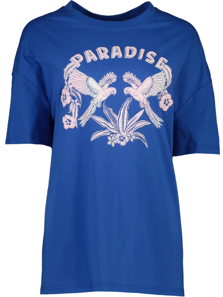 Blue Graphic T-Shirt