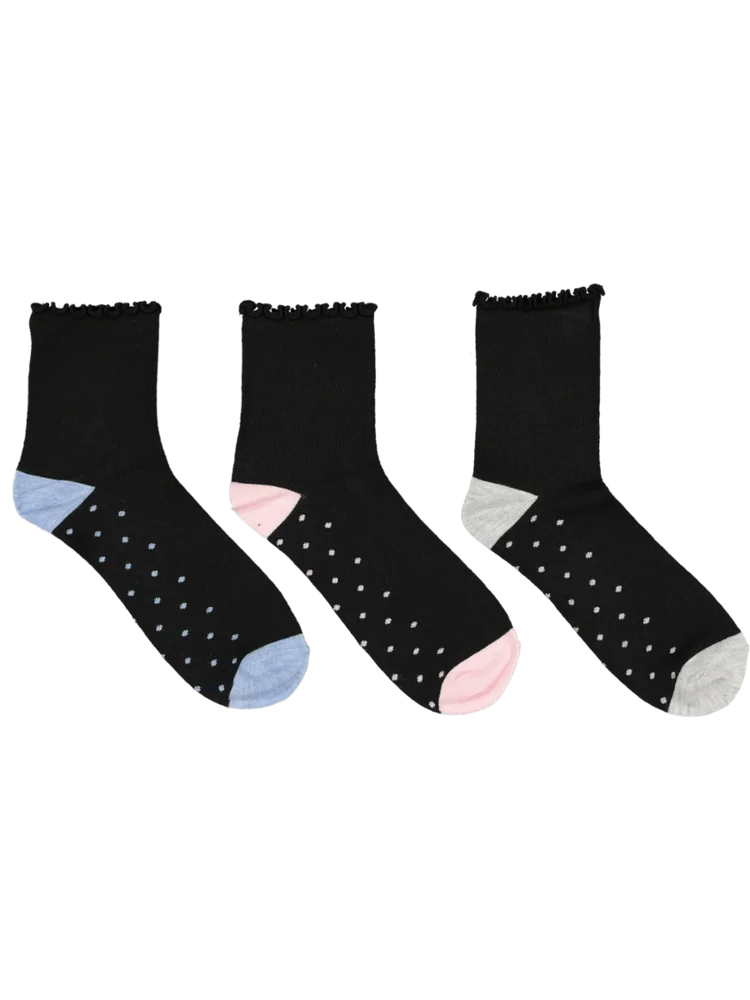 Buy Black Polka Dot Socks - Socks | PEP