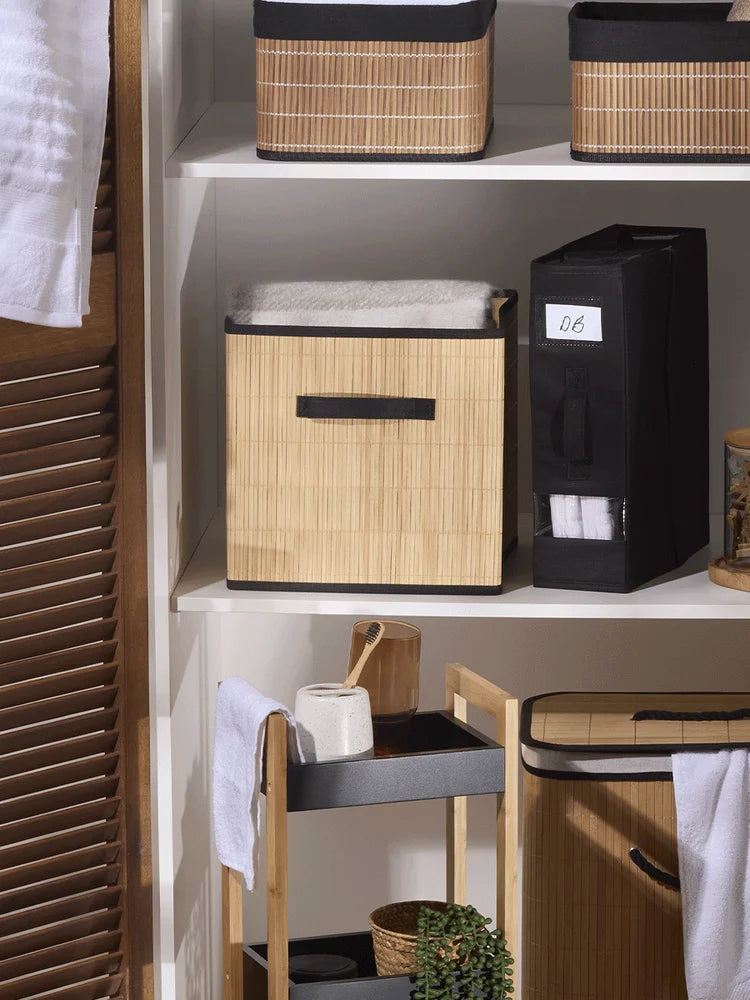 Bamboo Storage Box 30x30cm