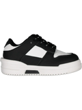 Black And White Low-Top Sneakers
