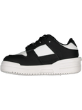 Black And White Low-Top Sneakers (1)