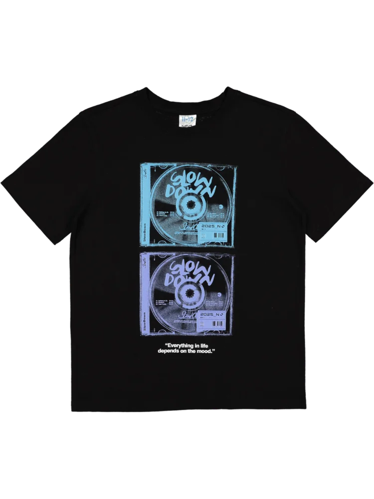 Black Graphic T-Shirt