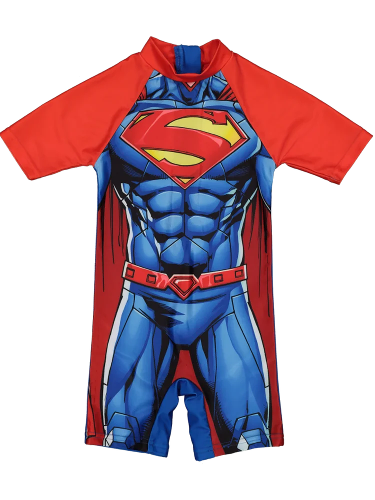 Red Superman Swimsuit