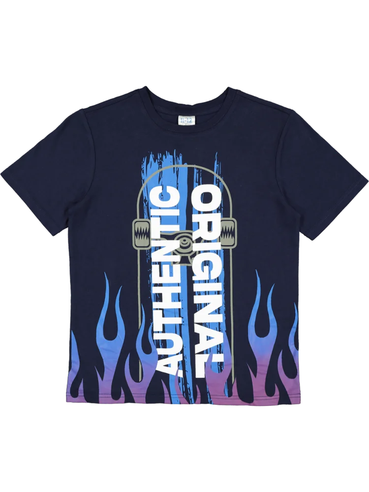 Navy Graphic T-Shirt