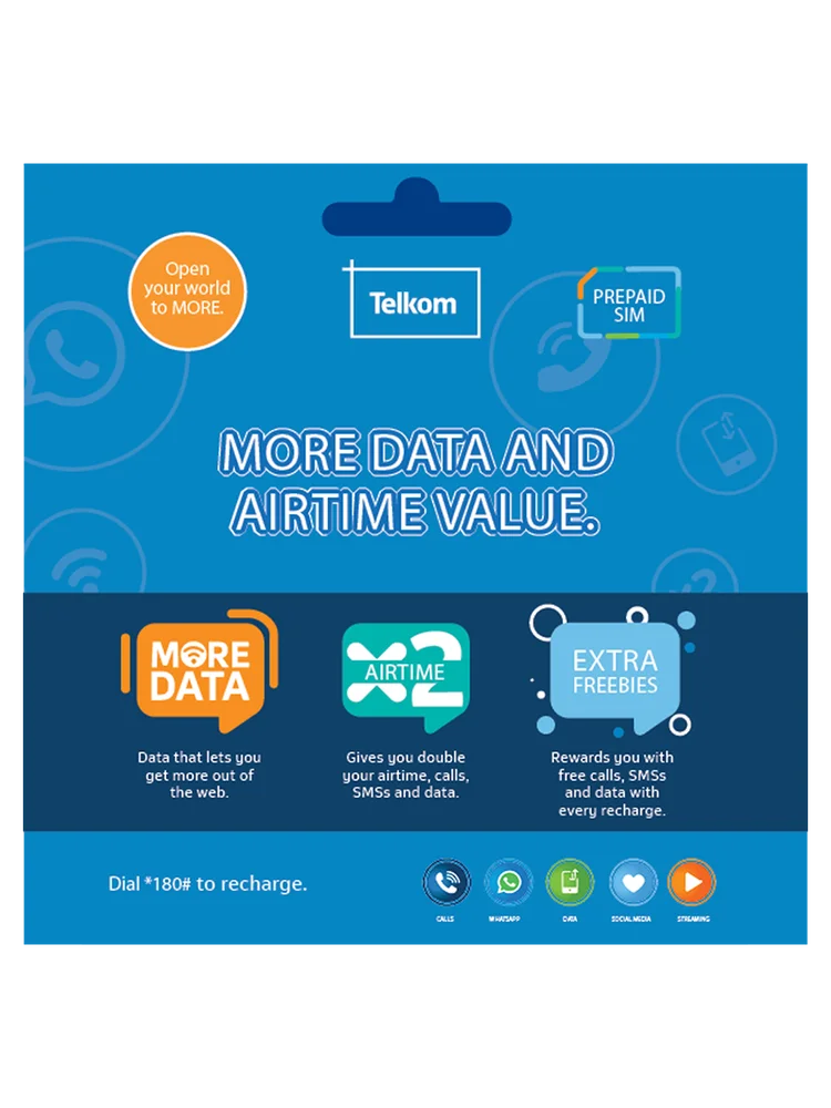 Telkom Prepaid Sim Pack