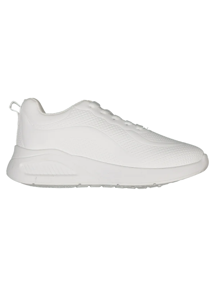Tweens White Sport School Shoes