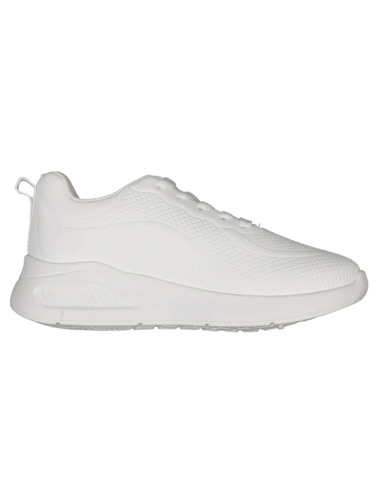 Kids White Sport School Shoes