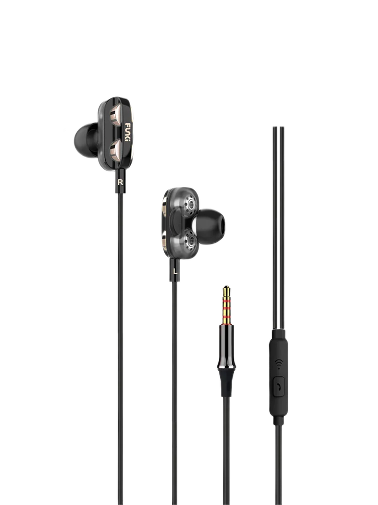 Funki Double Bass Earphones