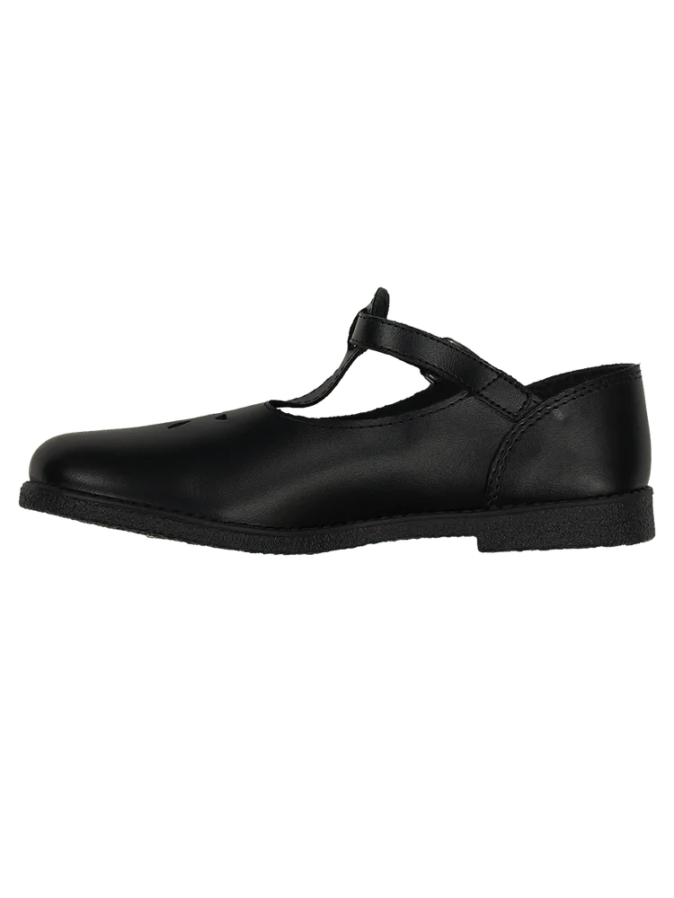 Girls Leather Student Prince School Shoes (1)