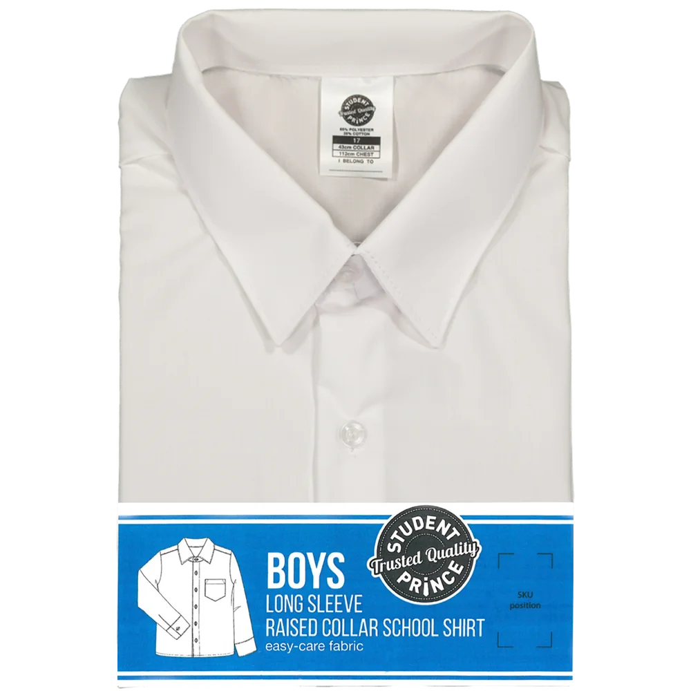 Student Prince Long Sleeve School Shirt