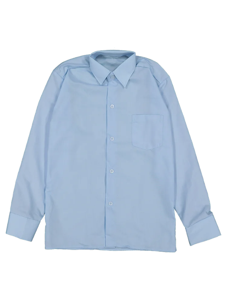 Long Sleeve Primary Raised Collar Shirt