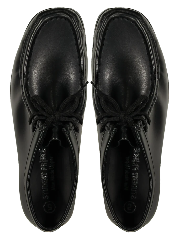 Boys Synthetic Idler School Shoe (2)