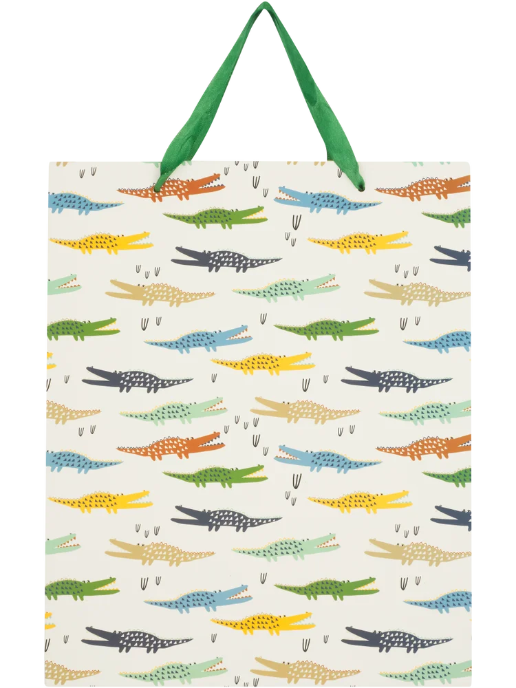 Large Llama and Croc Gift Bag