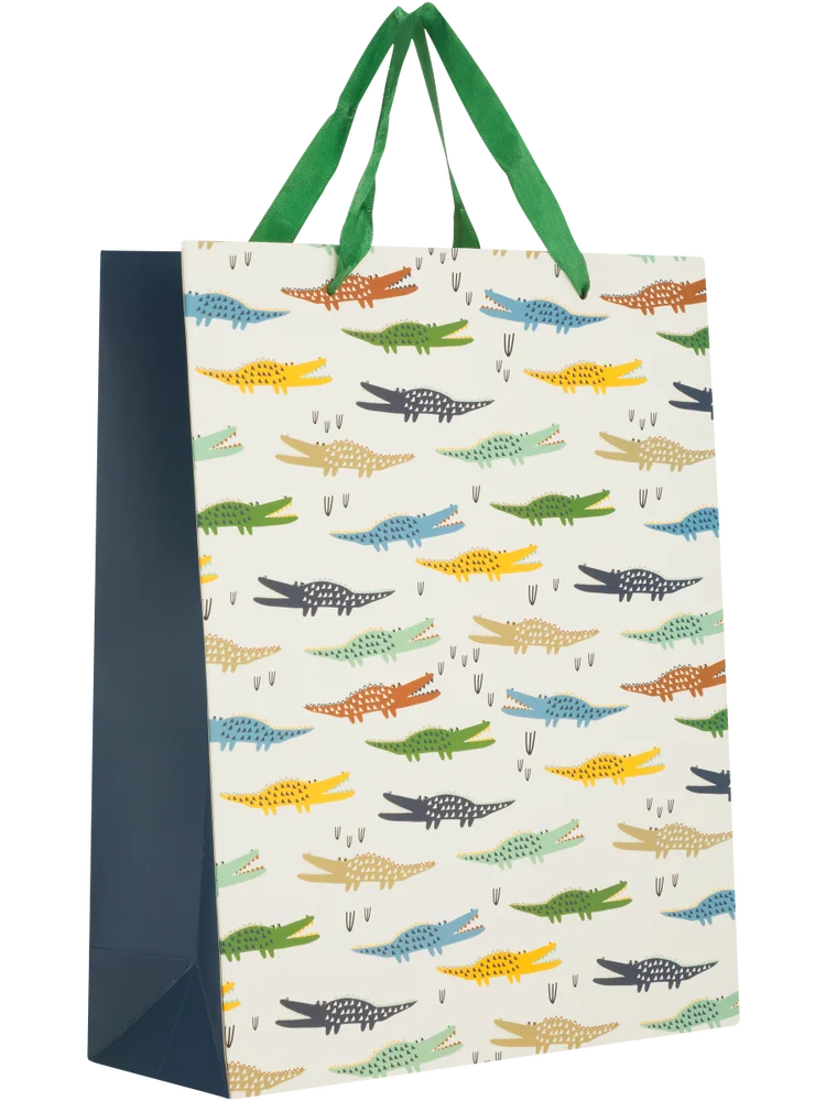 Large Llama and Croc Gift Bag (2)