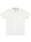 Short Sleeve High Raised Collar Shirt (1)