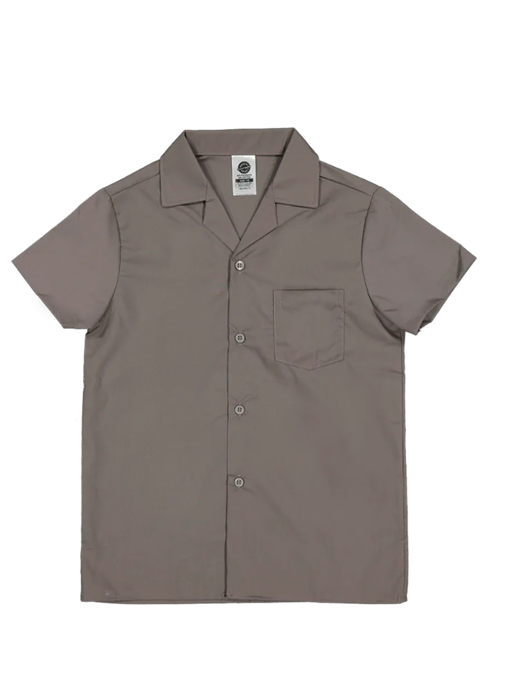 Khaki Short Sleeve Primary Gladneck Shirt