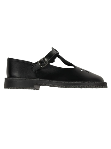 GIRLS SYNTHETIC SCH SHOE (STITCHDOWN)