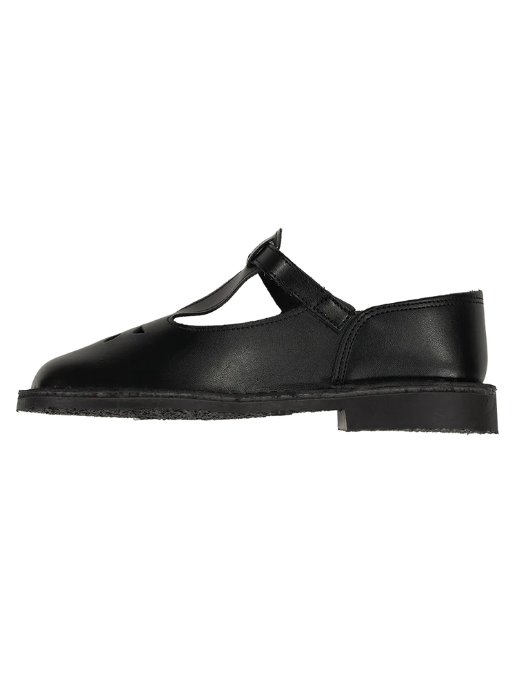 GIRLS SYNTHETIC SCH SHOE (STITCHDOWN)