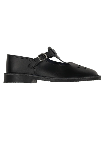 GIRLS S/P SCH SHOE (STITCHDOWN)