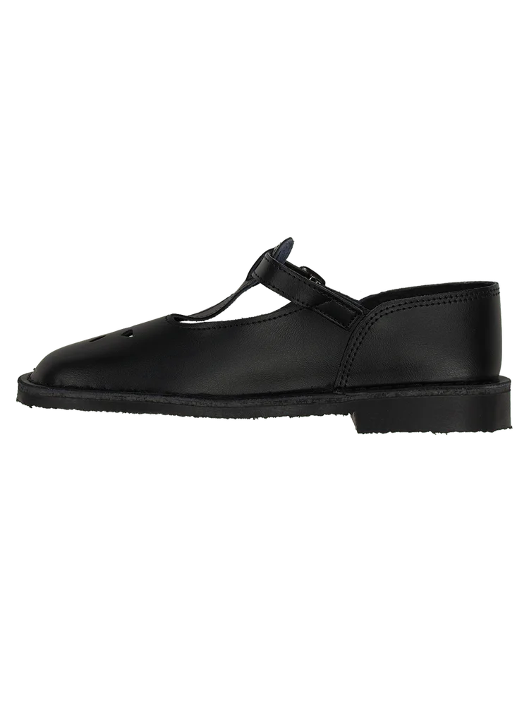 GIRLS S/P SCH SHOE (STITCHDOWN)