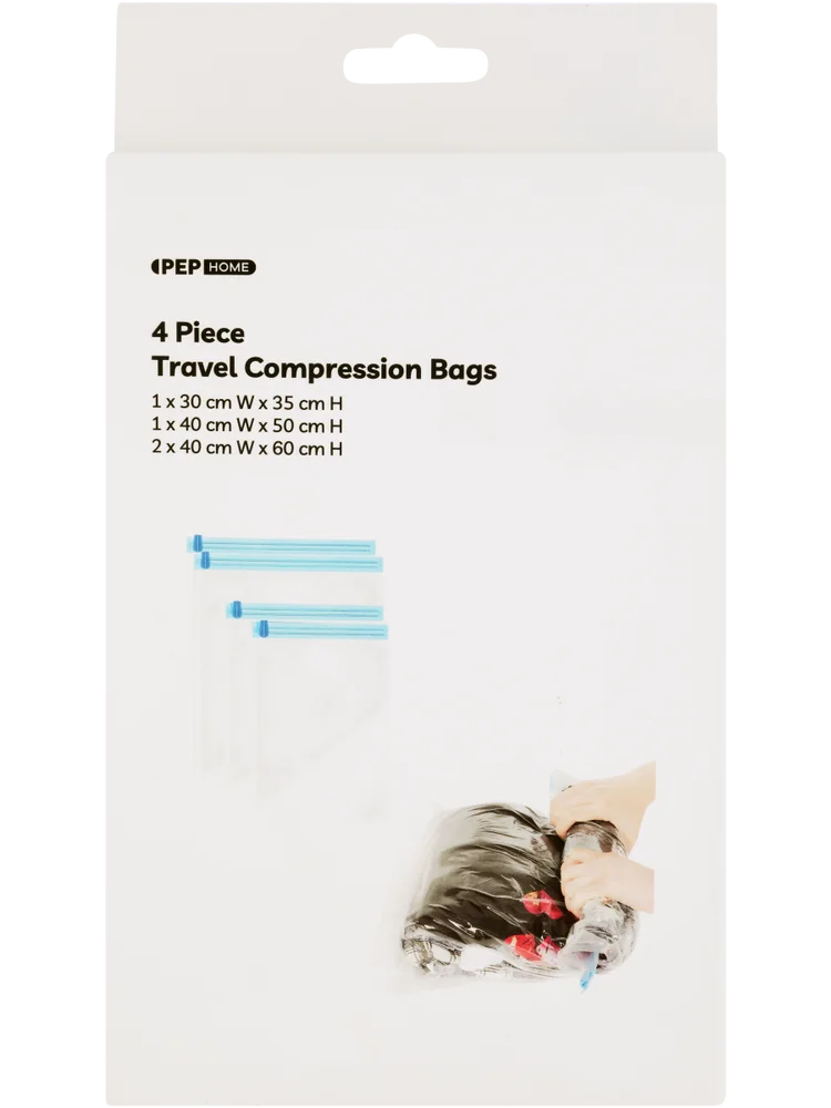 4 Piece Travel Compression Bags (1)
