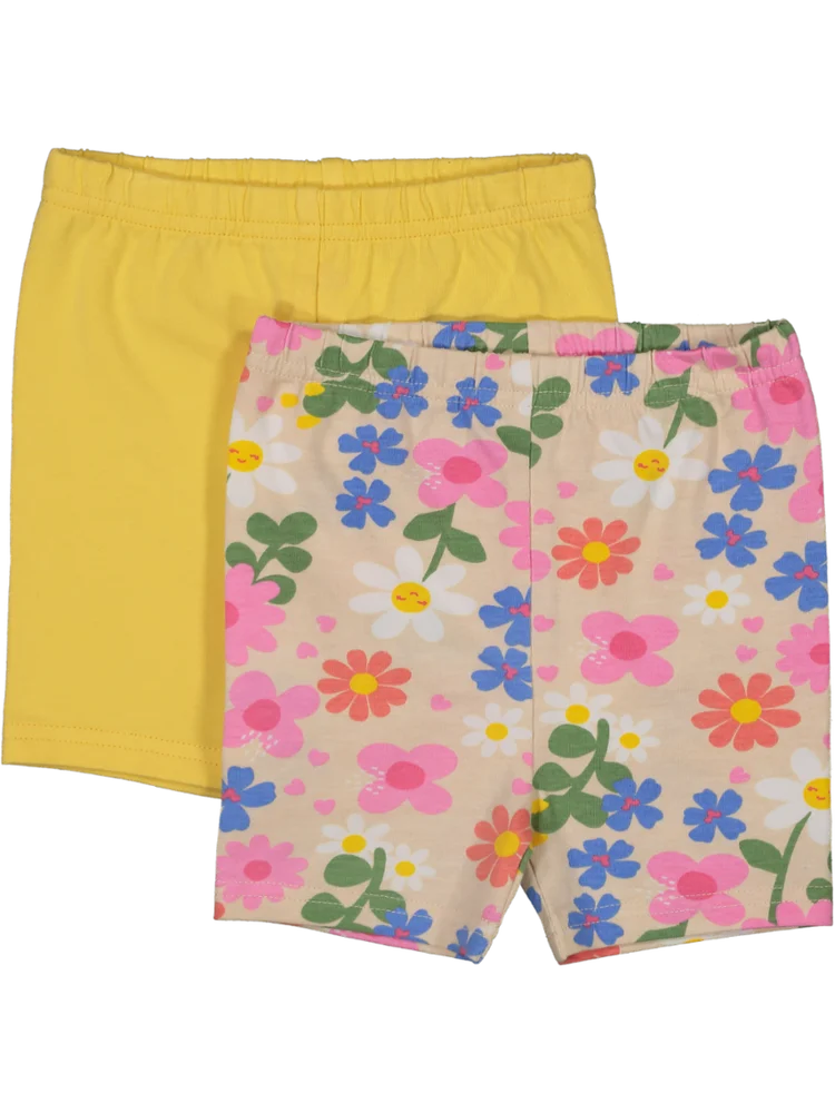 2 Pack Printed Cycle Shorts