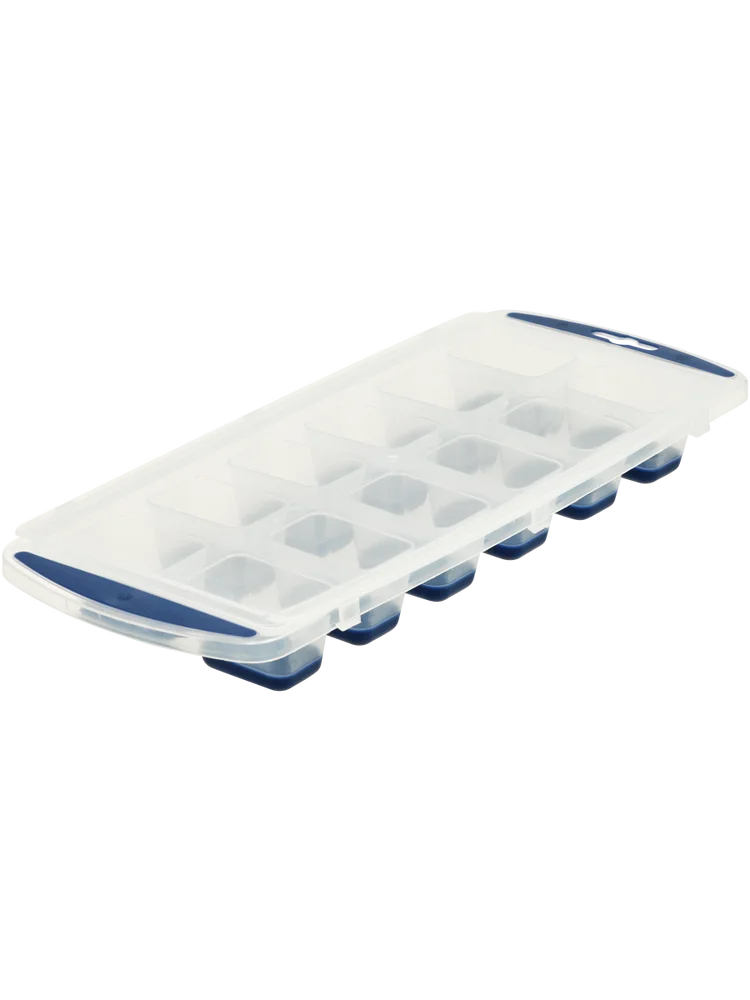 Ice Tray With Lid (Design/Colour may vary) (2)