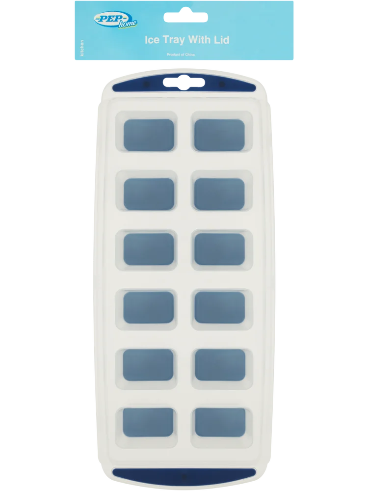 Ice Tray With Lid (Design/Colour may vary) (4)