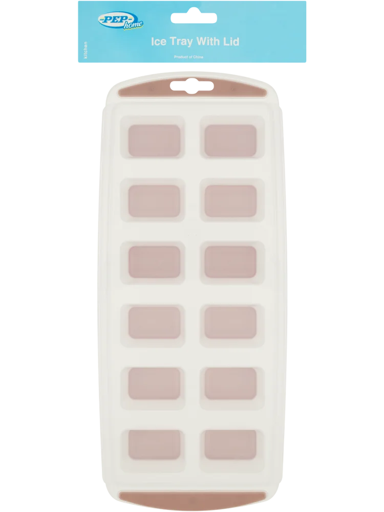 Ice Tray With Lid (Design/Colour may vary) (5)