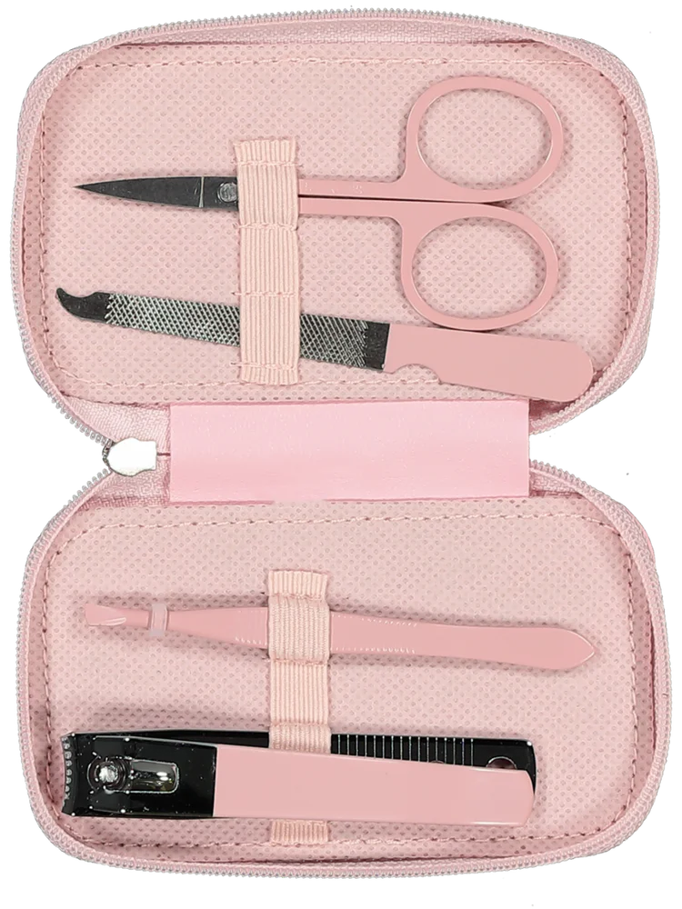 4 Piece Pink Manicure Set