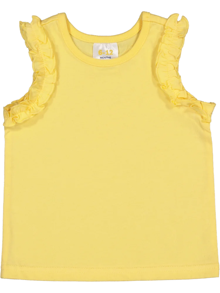 Yellow Flared Vest